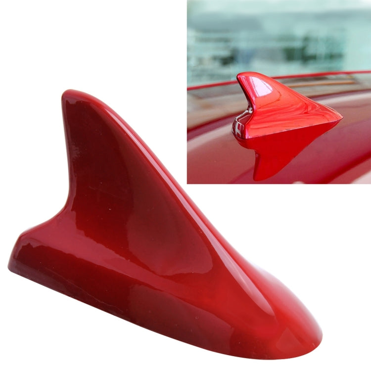 A-886 Car Auto Shark Fin Dome Antenna Decoration for Honda Buick Nissan Hyundai Toyota Volkswagen Mazda(Red) - Aerials by buy2fix | Online Shopping UK | buy2fix