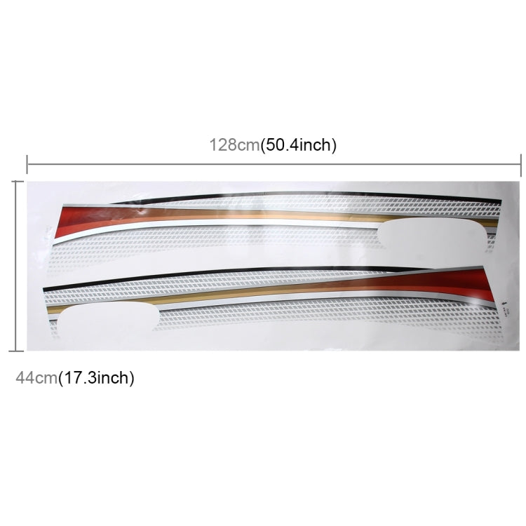 4 PCS SUV Body Decorative Strip Brand Car Streamline Shining Sticker for Toyota Prado 2015 Version - Decorative Sticker by buy2fix | Online Shopping UK | buy2fix