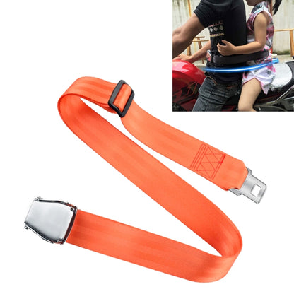 Child Safety Bundle Protection Belt for Electric Motorcycle / Bicycle (Orange) - Seat Belts & Padding by buy2fix | Online Shopping UK | buy2fix