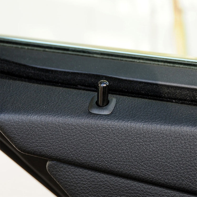 4 PCS Car Unlock Cover Door Bolt Door Handle for BMW X1 / X6(Blue) - In Car by buy2fix | Online Shopping UK | buy2fix