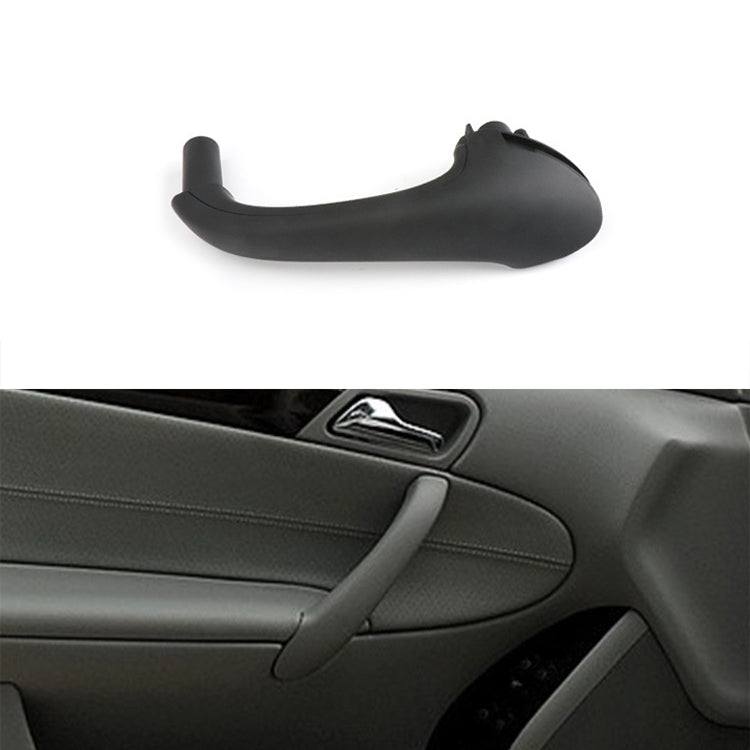 Car Rear Left Inside Doors Handle Pull Trim Cover for Mercedes-Benz C-class W203 -2007, Left Driving (Black) - In Car by buy2fix | Online Shopping UK | buy2fix
