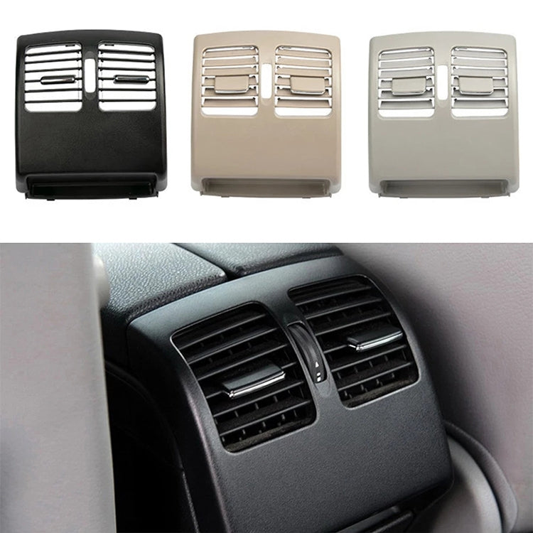 Car Rear Air Conditioner Air Outlet Panel for Mercedes-Benz W204 2007-2014, Left Driving (Grey) - In Car by buy2fix | Online Shopping UK | buy2fix