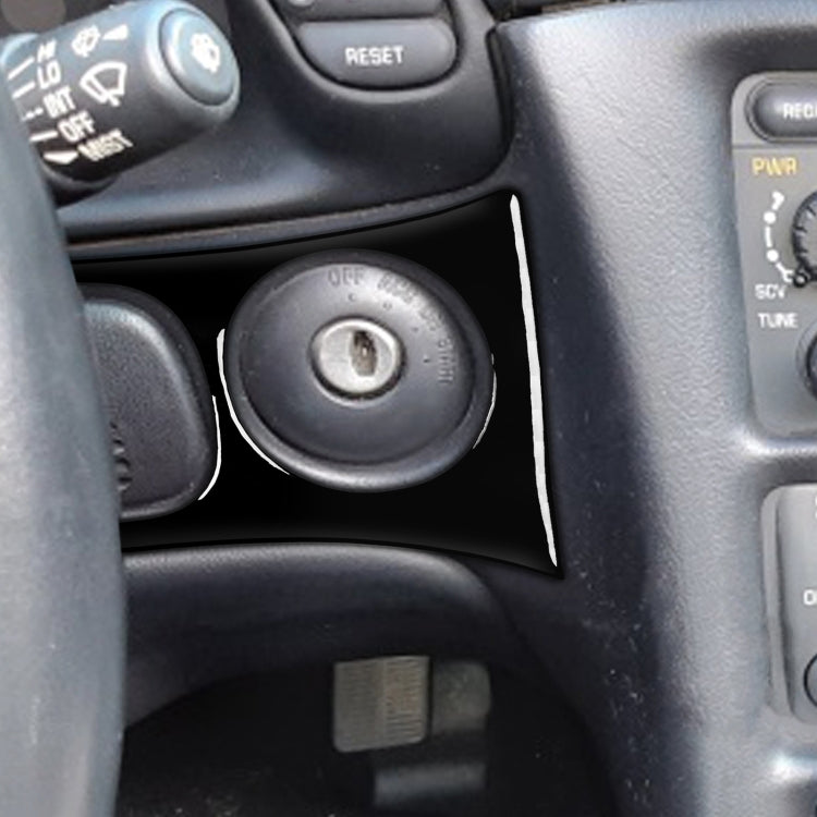 For Chevrolet Corvette C5 1998-2004 Car Key Panel Decorative Sticker, Left Drive - In Car by buy2fix | Online Shopping UK | buy2fix
