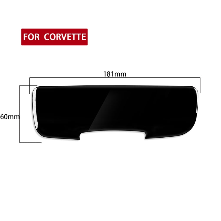 For Chevrolet Corvette C5 1998-2004 Car Charging Panel Decorative Sticker, Left Drive - In Car by buy2fix | Online Shopping UK | buy2fix