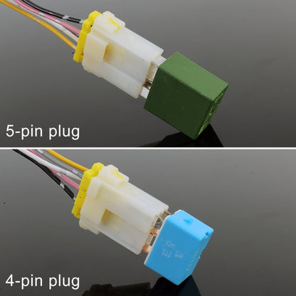 10 PCS 5 PIN Relay Holder Base with Wire - In Car by buy2fix | Online Shopping UK | buy2fix