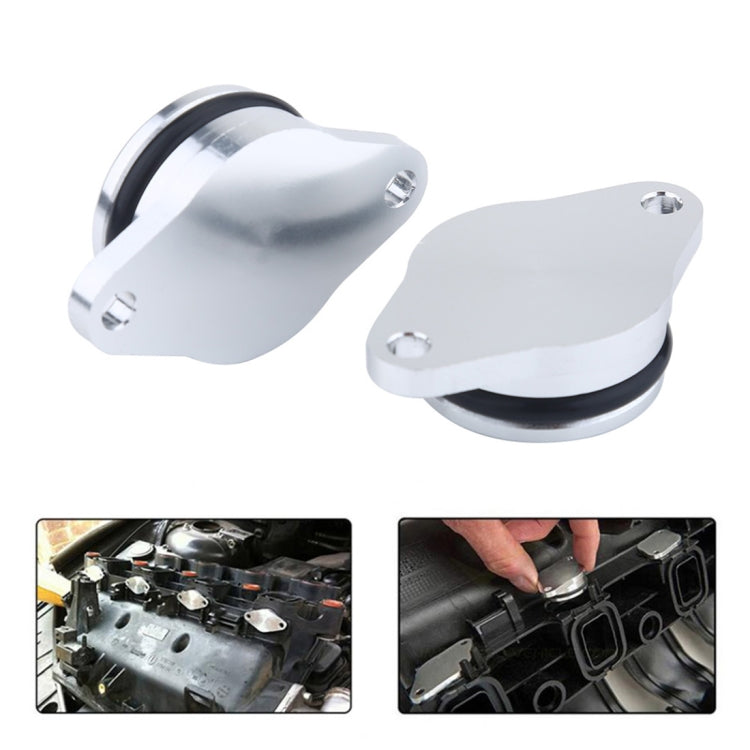 4x22mm Car Swirl Flap Air Intake Aluminum Gasket Remove Repair Kit(Black) - In Car by buy2fix | Online Shopping UK | buy2fix