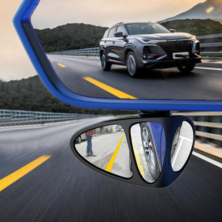 3R-151 3 in 1 Car Rearview Auxiliary Blind Spot Mirror Rear View 146 Front Wheel Mirror for Left Side -  by 3R | Online Shopping UK | buy2fix