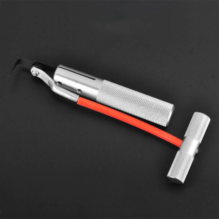 Car Windshield Aluminum Handle Strip Cutting Tool Glass Broach Tool - In Car by buy2fix | Online Shopping UK | buy2fix