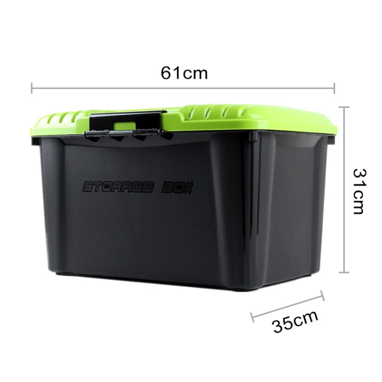 3R-2001 Car / Household Storage Box Sealed Box, Capacity: 50L (Green) - In Car by 3R | Online Shopping UK | buy2fix