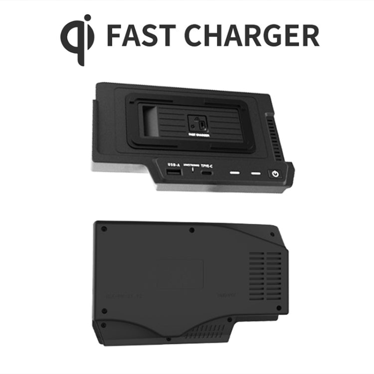 HFC-1022 Car Qi Standard Wireless Charger 15W Quick Charging for Mercedes-Benz GLE 2020-2022, Left and Right Driving - In Car by buy2fix | Online Shopping UK | buy2fix