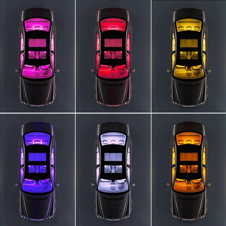 Y12 Cigarette Lighter Car Colorful RGB Foot LED Atmosphere Light - In Car by buy2fix | Online Shopping UK | buy2fix