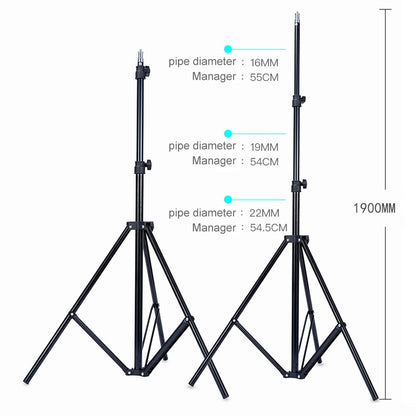 TRIOPO Oubao 1.9m Portable Studio Light Metal Tripod - Stand Bracket by TRIOPO | Online Shopping UK | buy2fix