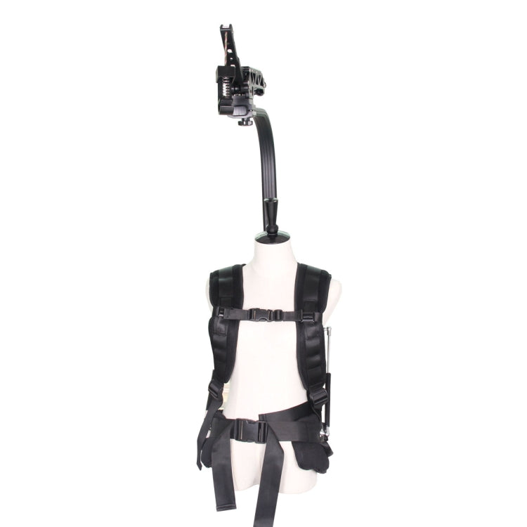 YELANGU B100 Stabilizer Vest Camera Support System with Damping Head for DSLR & DV Cameras, Load: 8-18kg (Black) - Camera Accessories by YELANGU | Online Shopping UK | buy2fix