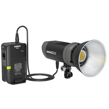 Lophoto LP-200Bi 200W Dual-Color Temperature Continuous Light LED Studio Video Fill Light(US Plug) - Shoe Mount Flashes by TRIOPO | Online Shopping UK | buy2fix