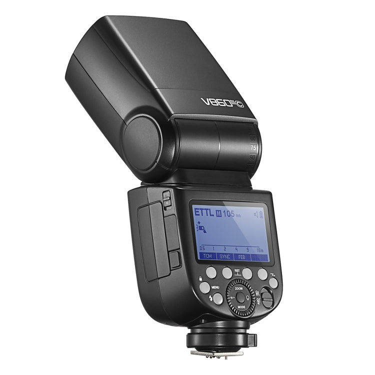 Godox V860 III-C 2.4GHz Wireless TTL II HSS Flash Speedlite for Canon(Black) - Shoe Mount Flashes by Godox | Online Shopping UK | buy2fix