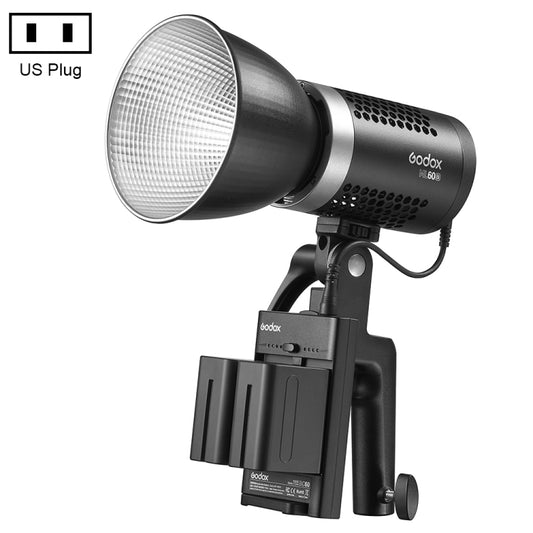 Godox ML60BI 60W LED Light 2800-6500K Brightness Adjustment Video Studio Flash Light(US Plug) - Camera Accessories by Godox | Online Shopping UK | buy2fix