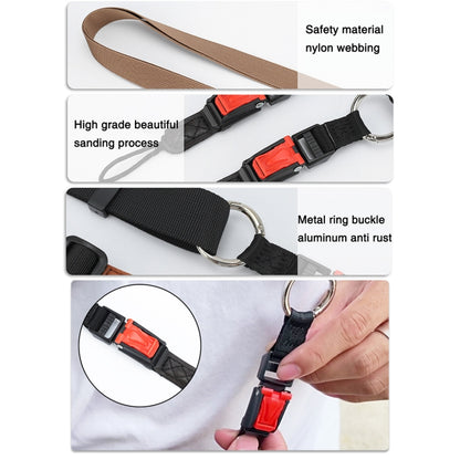 XJ03 Camera Shoulder Hanging Neck Strap(Black) - Camera Accessories by buy2fix | Online Shopping UK | buy2fix