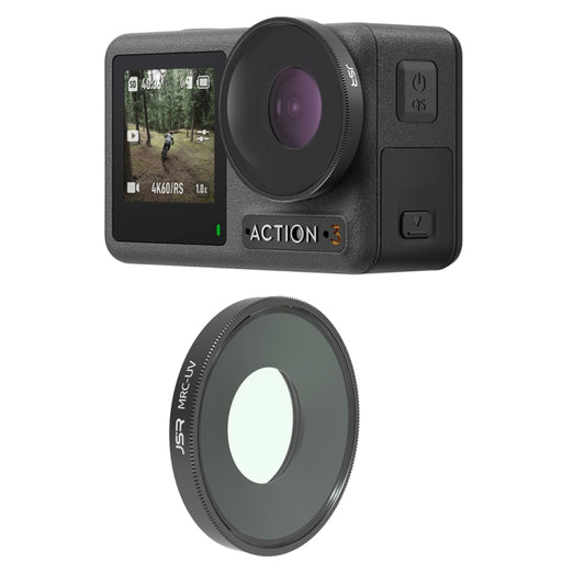 JSR MCUV Lens Filter For DJI Osmo Action 3 / GoPro Hero11 Black / HERO10 Black / HERO9 Black - DJI & GoPro Accessories by JSR | Online Shopping UK | buy2fix