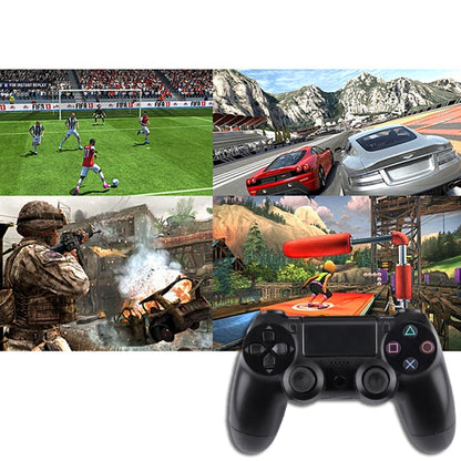 For PS4 Computer Tablet Notebook Laptop PC Wired USB Game Controller Gamepad, Cable Length: 1.2M(Black) - Gamepads by buy2fix | Online Shopping UK | buy2fix