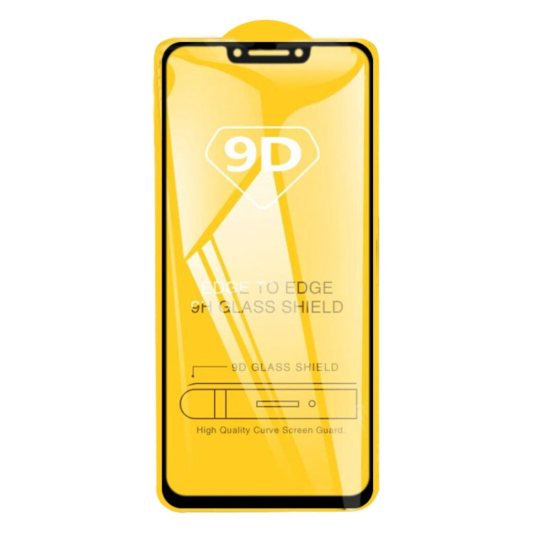 9D Full Glue Full Screen Tempered Glass Film For Huawei Mate 20 Lite - Mobile Accessories by buy2fix | Online Shopping UK | buy2fix