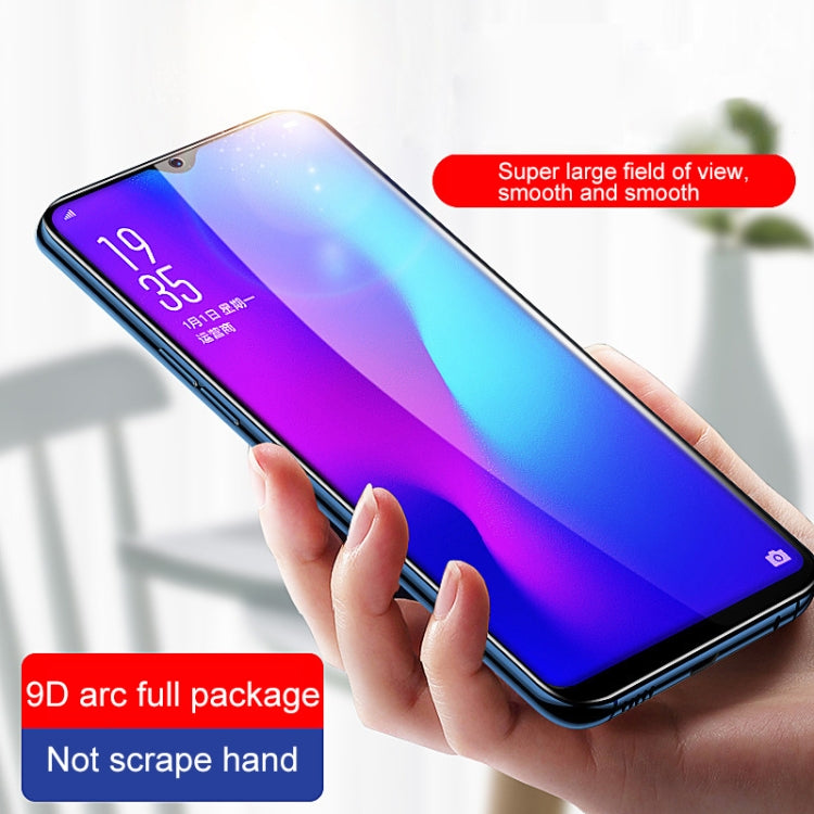 For OPPO A53s 9D Full Glue Full Screen Tempered Glass Film - OPPO Tempered Glass by imak | Online Shopping UK | buy2fix