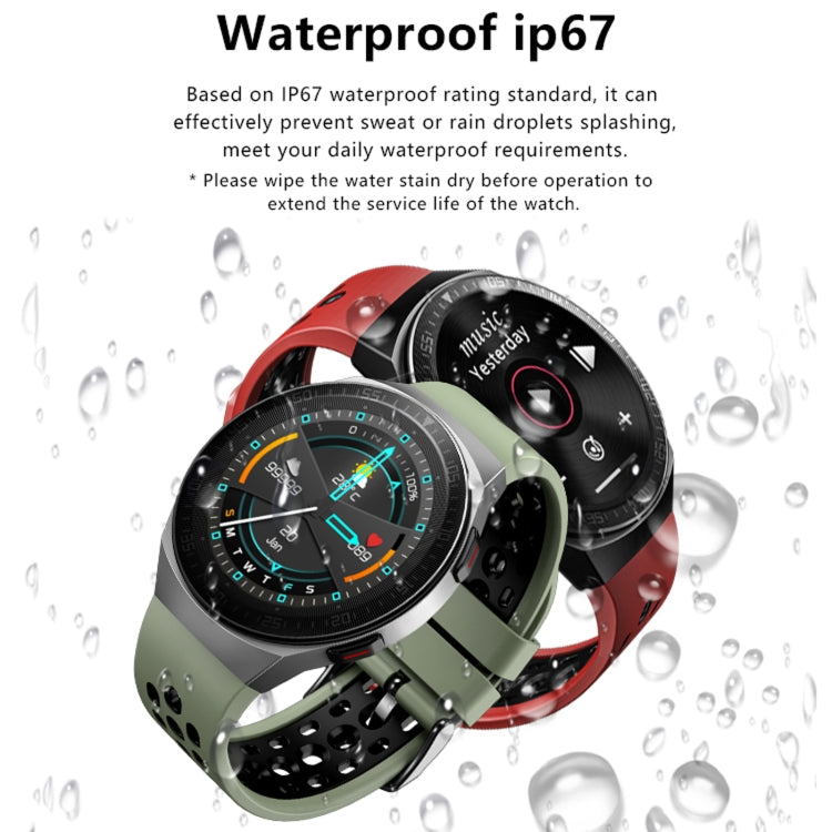 MT3 1.28 inch TFT Screen IP67 Waterproof Smart Watch, Support Bluetooth Call / Sleep Monitoring / Heart Rate Monitoring(Black) - Smart Wear by buy2fix | Online Shopping UK | buy2fix