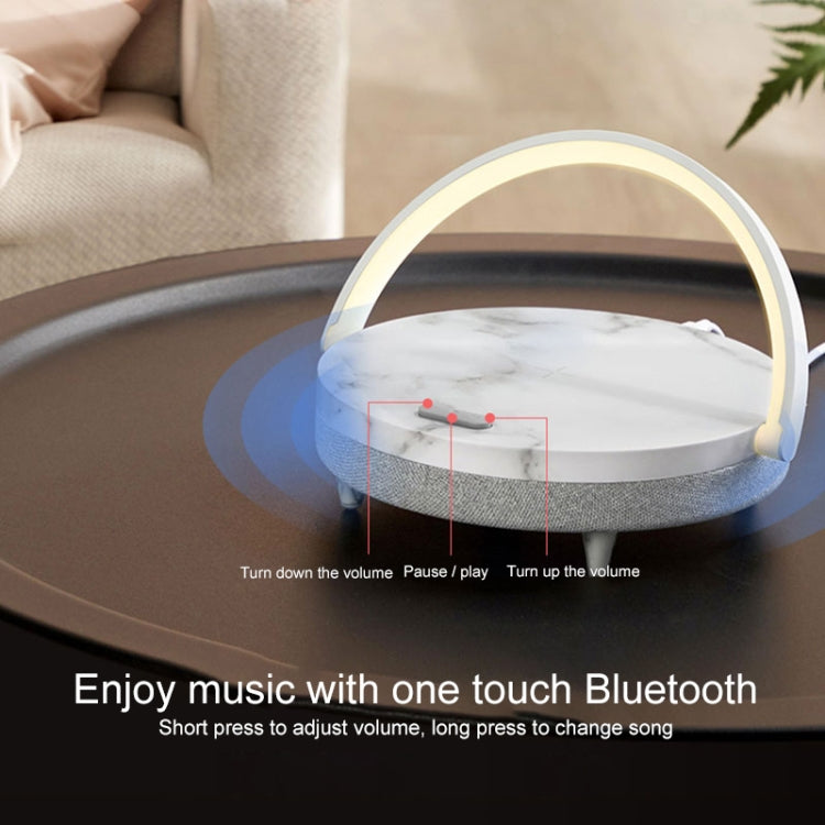 Original Xiaomi Youpin EZVALO Lydia Wireless Charging Music Desk Lamp(Marble) - Bedside Light by Xiaomi | Online Shopping UK | buy2fix