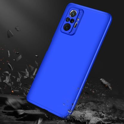 For Xiaomi Redmi Note 10 Pro / Note 10 Pro Max GKK Three Stage Splicing Full Coverage PC Protective Case(Blue) - Xiaomi Accessories by GKK | Online Shopping UK | buy2fix