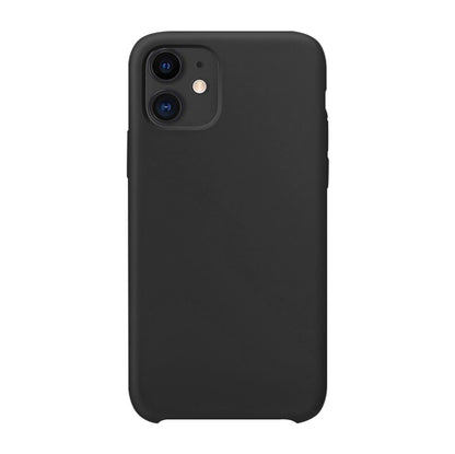 For iPhone 11 Ultra-thin Liquid Silicone Protective Case (Black) - iPhone 11 Cases by WK | Online Shopping UK | buy2fix