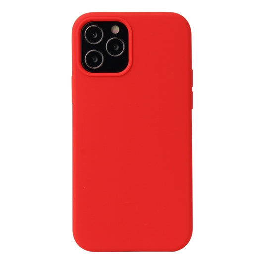 For iPhone 13 Solid Color Liquid Silicone Shockproof Protective Case(Red) - iPhone 13 Cases by buy2fix | Online Shopping UK | buy2fix