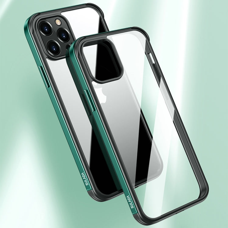 For iPhone 11 Pro Max SULADA Shockproof Aviation Aluminum Metal Frame + Nano Glass + TPU Protective Case (Silver) - iPhone 11 Pro Max Cases by SULADA | Online Shopping UK | buy2fix