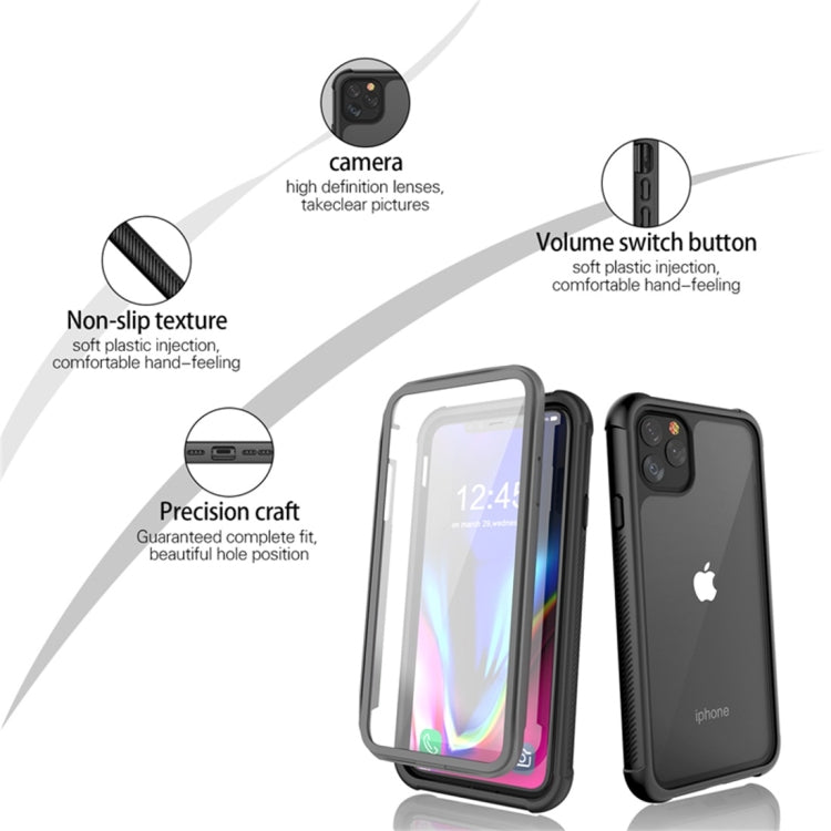 For iPhone 11 Pro Max RedPepper Shockproof Scratchproof Dust-proof PC + TPU Protective Case(Black) - iPhone 11 Pro Max Cases by RedPepper | Online Shopping UK | buy2fix