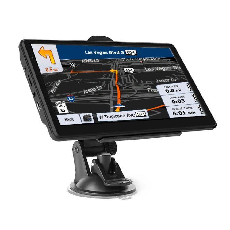 7 inch Car HD GPS Navigator 8G+128M Resistive Screen Support FM / TF Card, Specification:Africa Map - In Car by buy2fix | Online Shopping UK | buy2fix