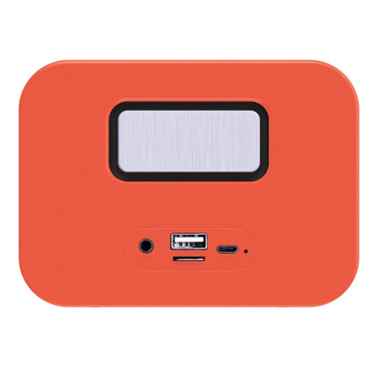 New Rixing NR-102 Mini TWS Bluetooth Speaker(Orange) - Mini Speaker by New Rixing | Online Shopping UK | buy2fix