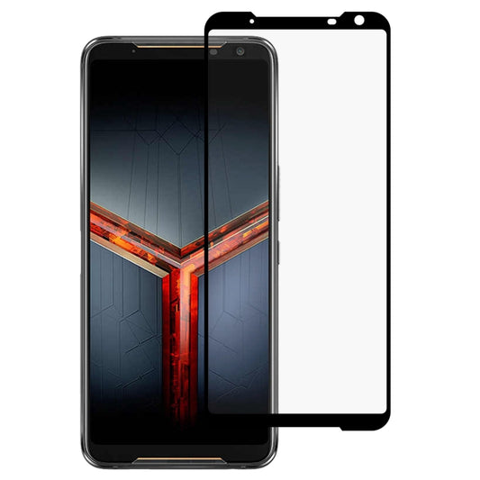 For Asus ROG Phone II ZS660KL Full Glue Full Cover Screen Protector Tempered Glass Film - Mobile Accessories by buy2fix | Online Shopping UK | buy2fix