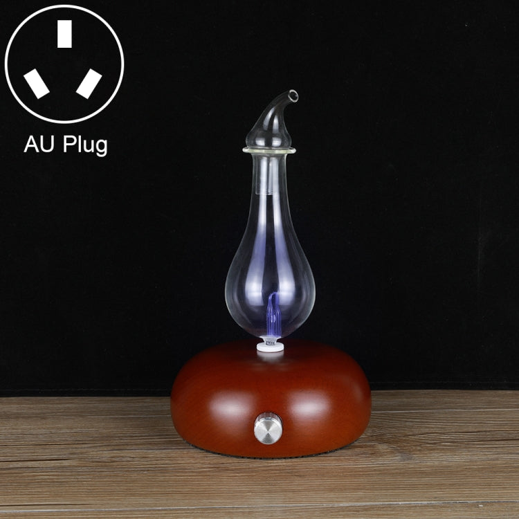 Wood Essential Oil Diffuser Aromatherapy Machine Automatic Alcohol Sprayer, Plug Specification:AU Plug(Dark Brown) - Home & Garden by buy2fix | Online Shopping UK | buy2fix