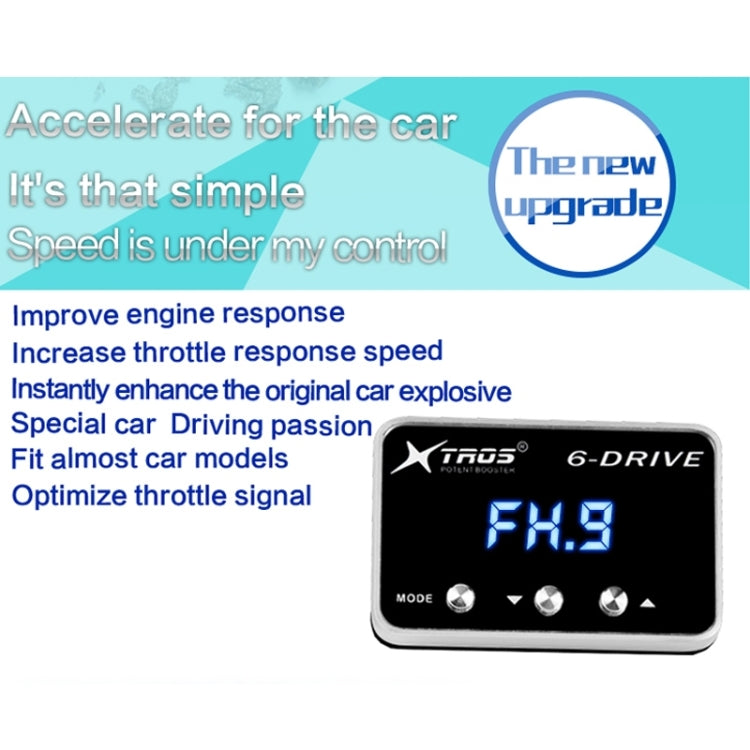 For Toyota Innova 2016- TROS TS-6Drive Potent Booster Electronic Throttle Controller - In Car by TROS | Online Shopping UK | buy2fix