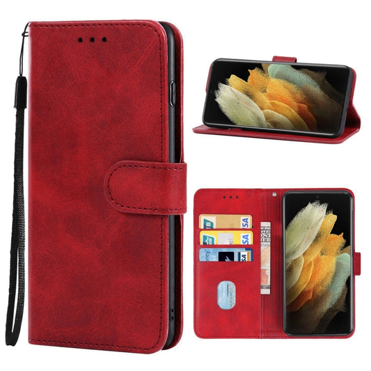 Leather Phone Case For Samsung Galaxy S21 5G(Red) - Galaxy S21 5G Cases by buy2fix | Online Shopping UK | buy2fix