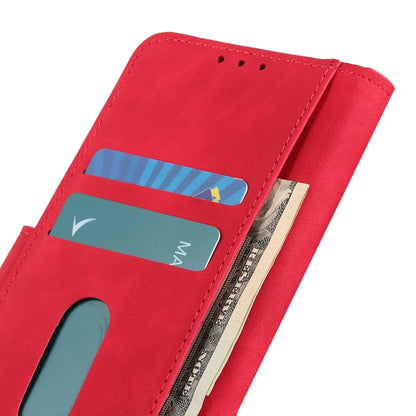 For vivo Y76 5G / Y76s 5G KHAZNEH Retro Texture Horizontal Flip Leather Phone Case(Red) - vivo Cases by buy2fix | Online Shopping UK | buy2fix