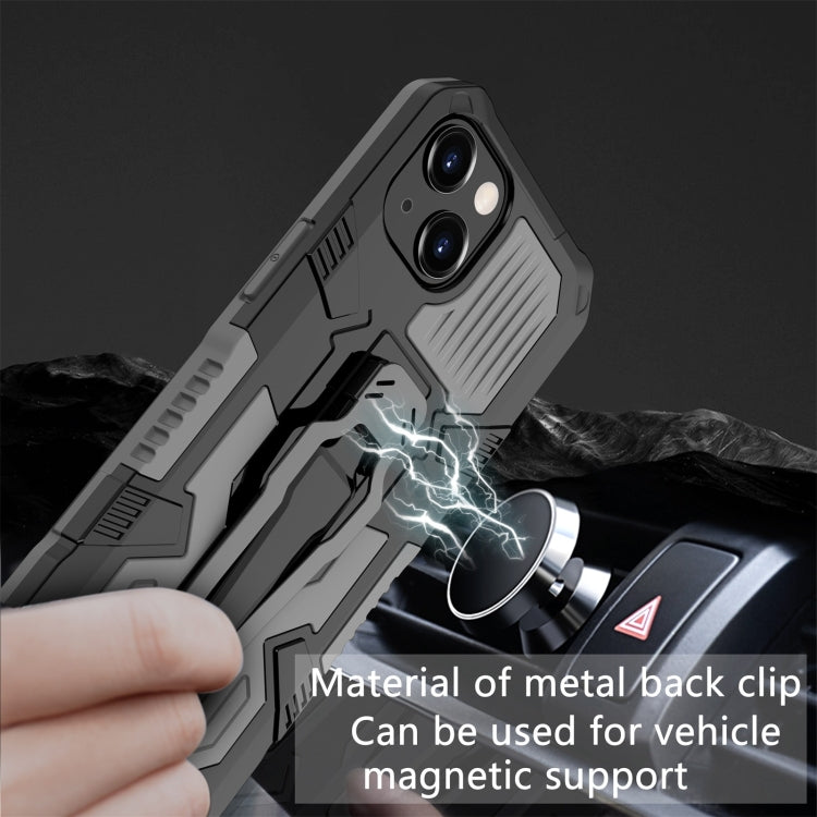 For iPhone 13 Pro Machine Armor Warrior PC + TPU Phone Case (Grey) - iPhone 13 Pro Cases by buy2fix | Online Shopping UK | buy2fix