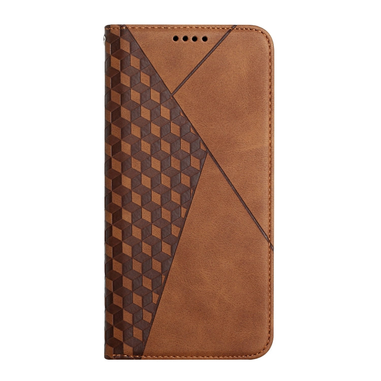 For Motorola Edge 20 Lite Skin Feel Magnetic Leather Phone Case(Brown) - Motorola Cases by buy2fix | Online Shopping UK | buy2fix