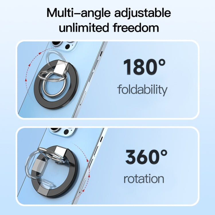 wlons Magnetic 360 Degree Rotatable Mobile Phone Ring Holder(White) - Ring Holder by wlons | Online Shopping UK | buy2fix