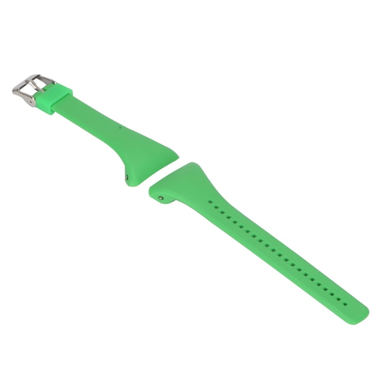 For POLAR FT4 & FT7 Silicone Watch Band(Green) - Smart Wear by buy2fix | Online Shopping UK | buy2fix