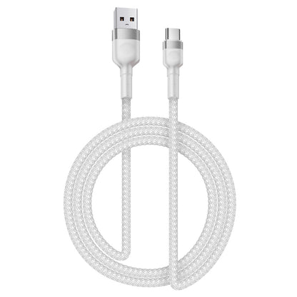 USB-C / Type-C 5A Beauty Tattoo USB Charging Cable,Cable Length: 1m(White) -  by buy2fix | Online Shopping UK | buy2fix