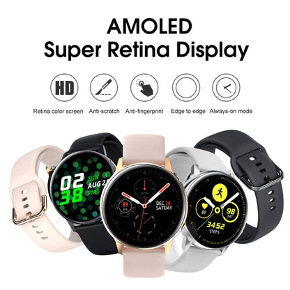 SG2 1.2 inch AMOLED Screen Smart Watch, IP68 Waterproof, Support Music Control / Bluetooth Photograph / Heart Rate Monitor / Blood Pressure Monitoring(Black) - Smart Wear by buy2fix | Online Shopping UK | buy2fix