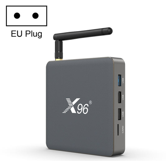 X96 X6 8K Smart TV BOX Android 11.0 Media Player, RK3566 Quad Core ARM Cortex A55, RAM: 8GB, ROM: 64GB, Plug Type:EU Plug - Consumer Electronics by buy2fix | Online Shopping UK | buy2fix