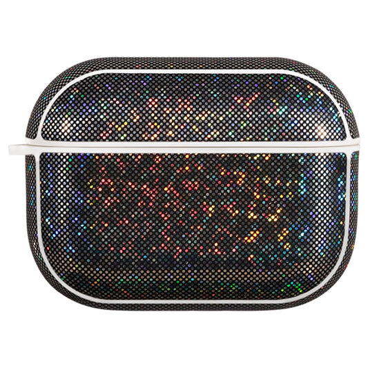 NIILLKIN Anti-fall PU + TPU Shining Protection Glitter Case for AirPods Pro(Black) - For AirPods Pro by NILLKIN | Online Shopping UK | buy2fix