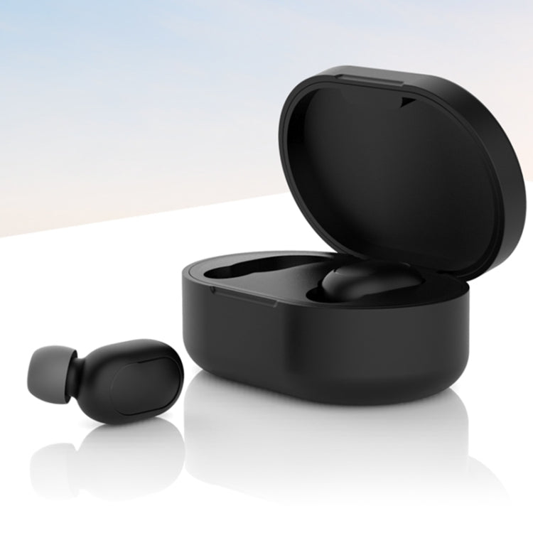 Bluetooth Earphone Silicone Case For Redmi AirDots(Black) - Xiaomi Earphone Case by buy2fix | Online Shopping UK | buy2fix