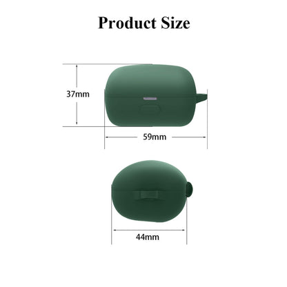 Bluetooth Earphone Silicone Protective Case For Sony LinkBuds WF-L900-2(Dark Green) - Sony Earphone Case by buy2fix | Online Shopping UK | buy2fix