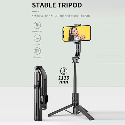 L13 Bluetooth Remote Control Tripod Selfie Stick Phone Holder - Consumer Electronics by buy2fix | Online Shopping UK | buy2fix